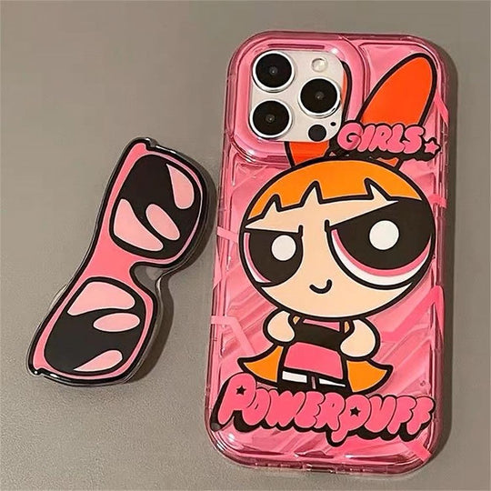 Cute Cartoon Girl POP Stand iPhone Case | ZAKAPOP