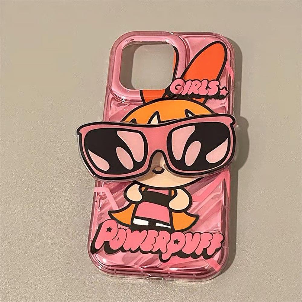 Cute Cartoon Girl POP Stand iPhone Case | ZAKAPOP
