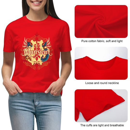 **SALE** Munsieur Women's T-shirt Designer Streetwear for Her