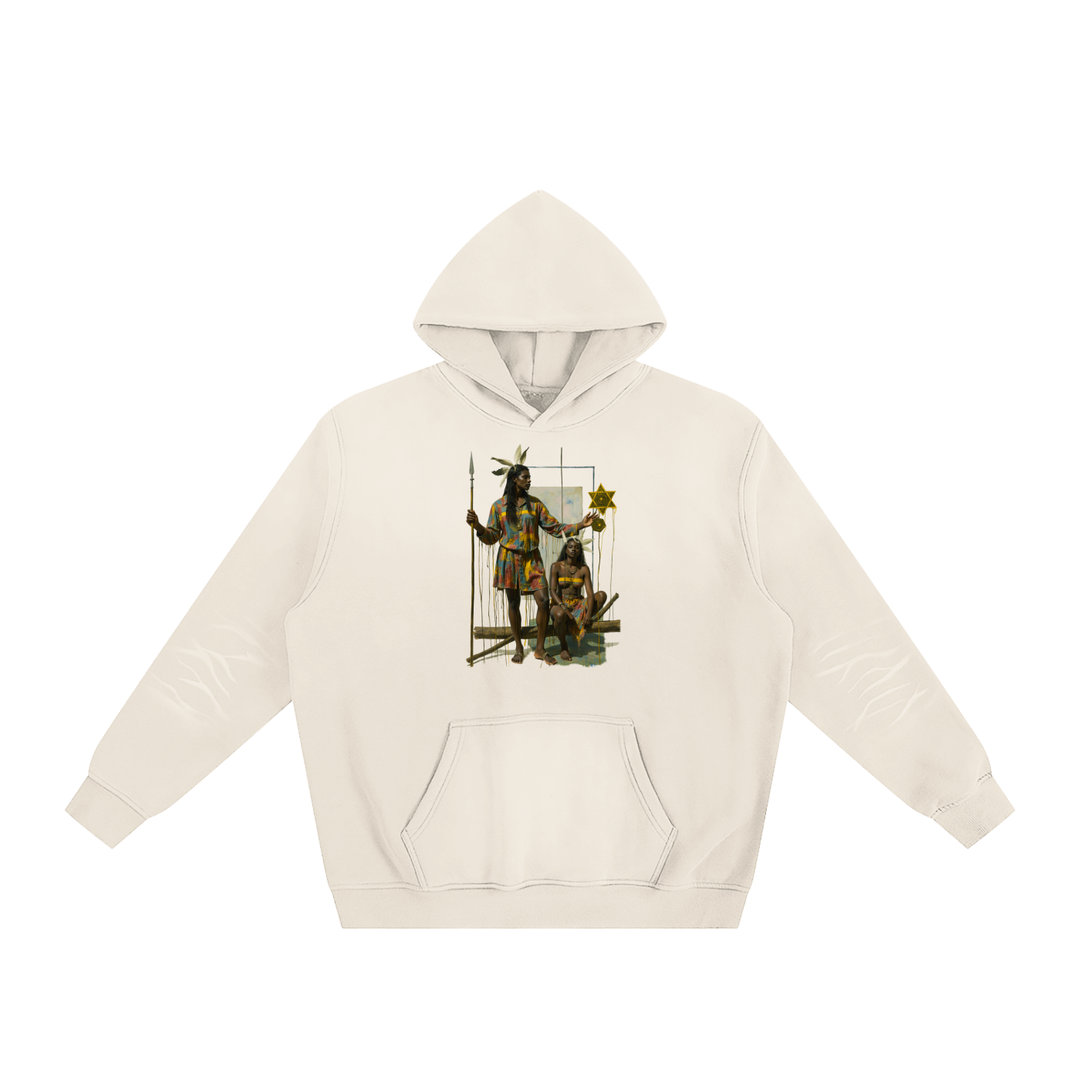 Amaru Khan Stars Sunfade Fleeced Hoodie