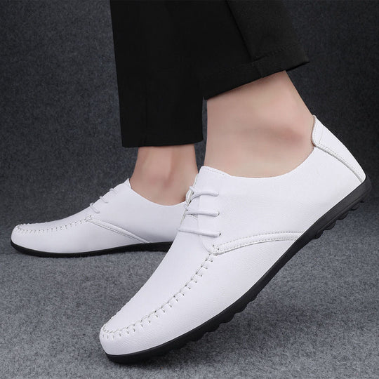 Men's Business Casual Breathable Leather Shoes