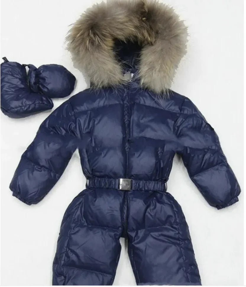 Thickened One-Piece Super Warm Cotton Coat - # GIAA21210002