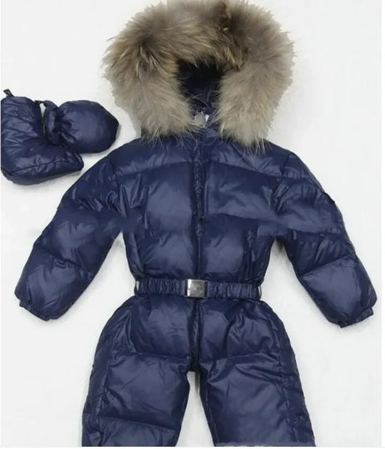 Thickened One-Piece Super Warm Cotton Coat - # GIAA21210002