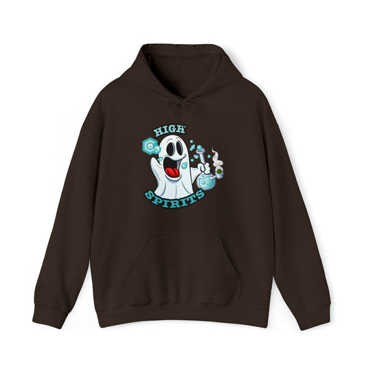 High Spirits Ghost with Bong Cannabis Hoodie