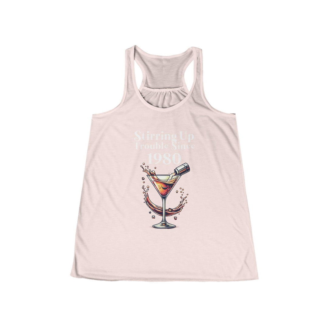 Serve Style & Sass Womens Flowy Racer Back Tank Top
