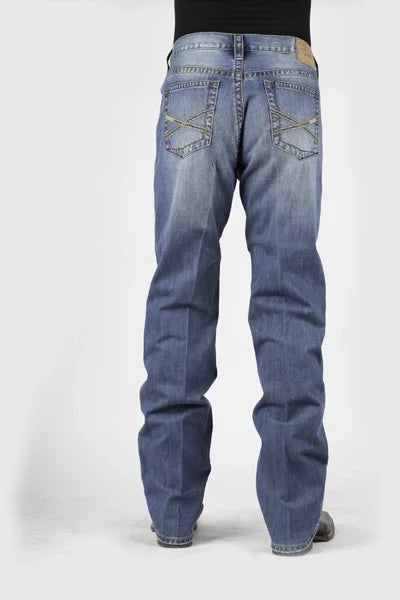 Stetson 1520 Fit Tacking (Light Wash) - Men's Jeans