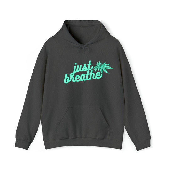 Just Breathe Cannabis Hoodie