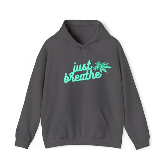 Just Breathe Cannabis Hoodie