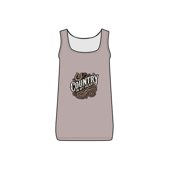 Country in My Heart Women's Tank Top