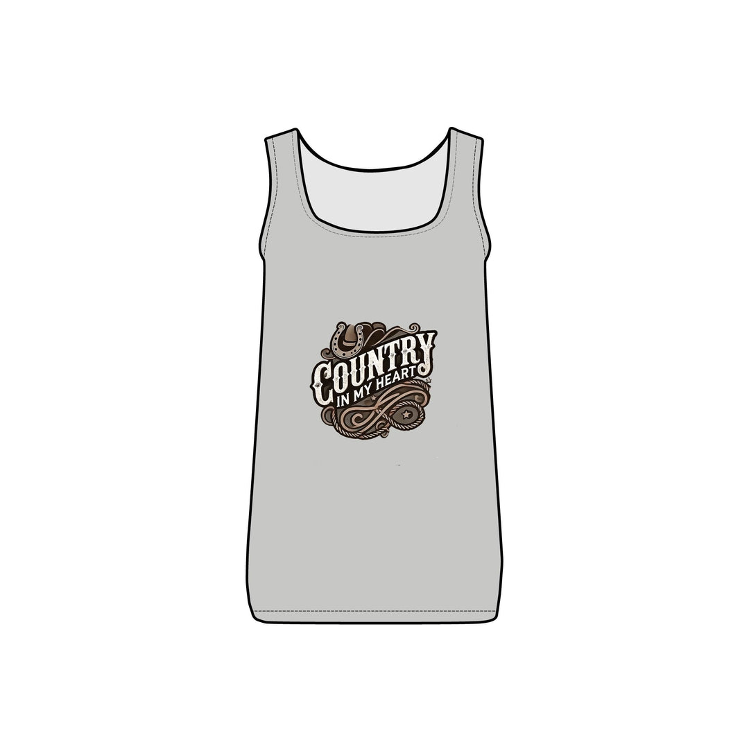 Country in My Heart Women's Tank Top