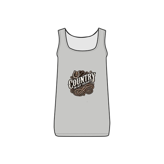 Country in My Heart Women's Tank Top