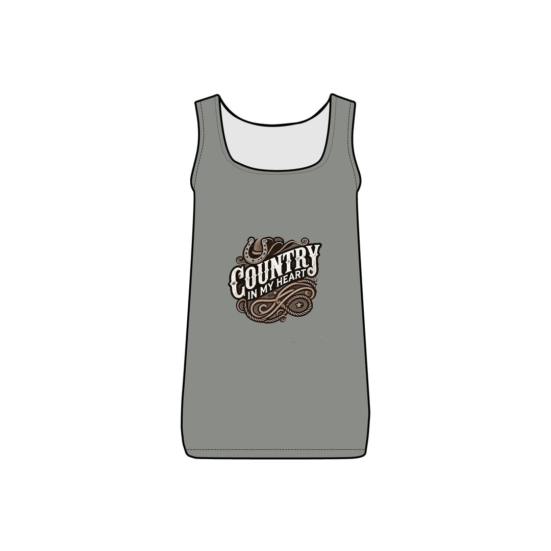 Country in My Heart Women's Tank Top