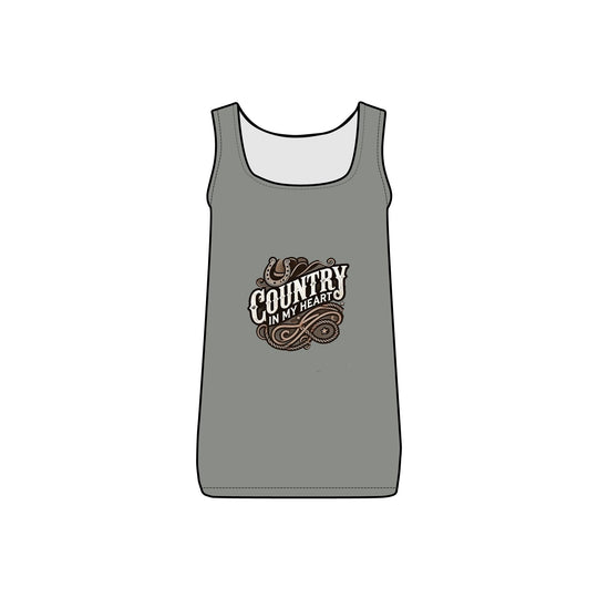 Country in My Heart Women's Tank Top