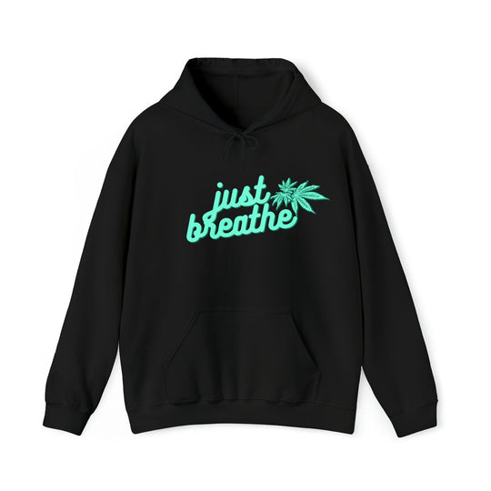 Just Breathe Cannabis Hoodie