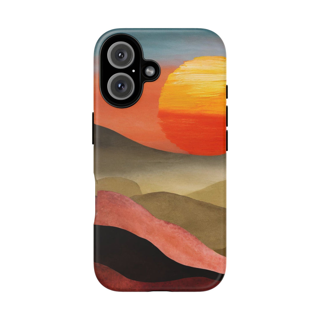 Artistic Sunset Tough Phone Case
