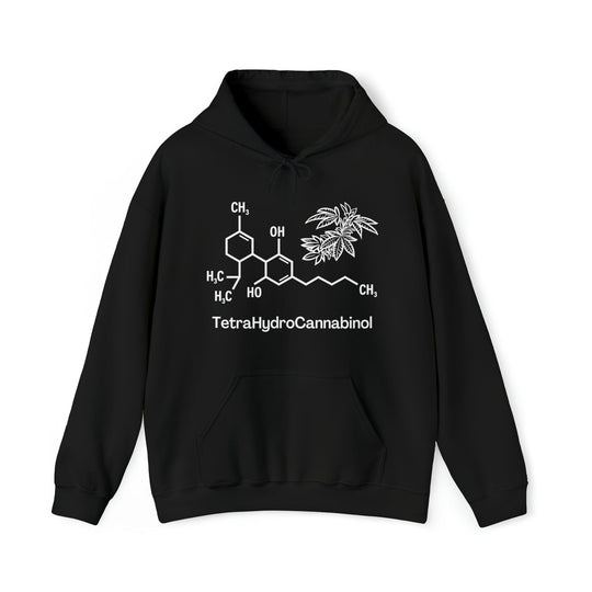 Tetrahydrocannabinol (THC) Cannabis Hoodie