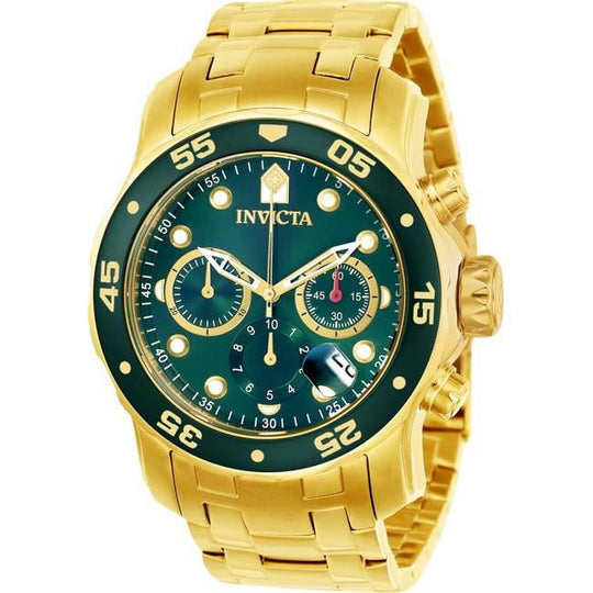Invicta Pro Diver Chronograph Quartz Green Dial Men's Watch 21925