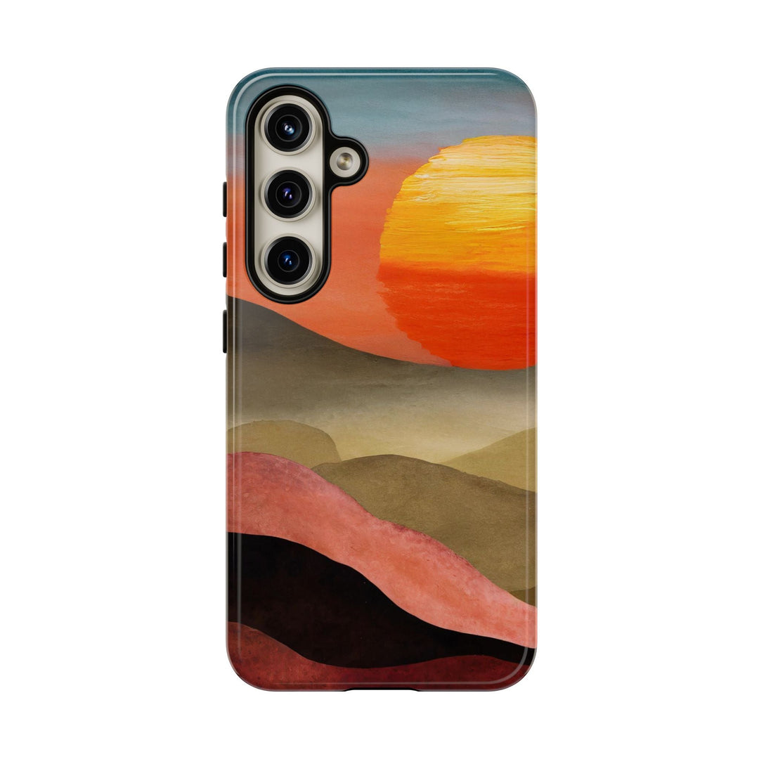 Artistic Sunset Tough Phone Case