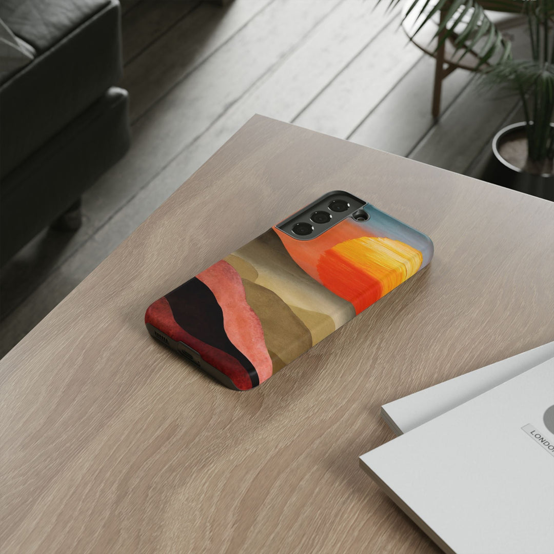 Artistic Sunset Tough Phone Case