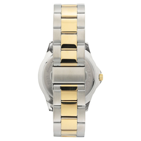 Armitron Men's Two-Tone and Navy Day Date Dress Watch