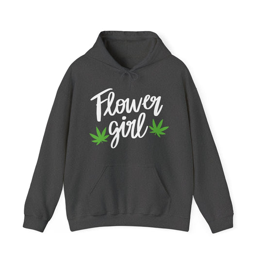 Flower Girl Pot Leaf Hoodie