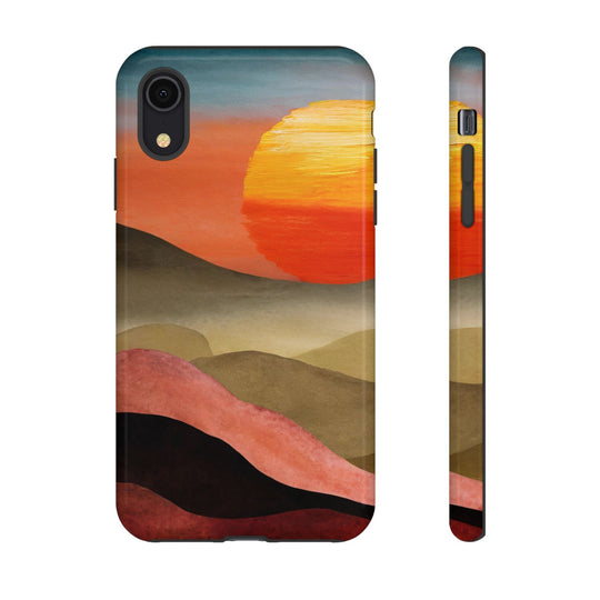 Artistic Sunset Tough Phone Case