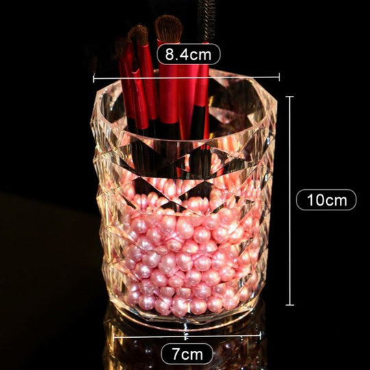 Desktop pen holder makeup brush storage bucket