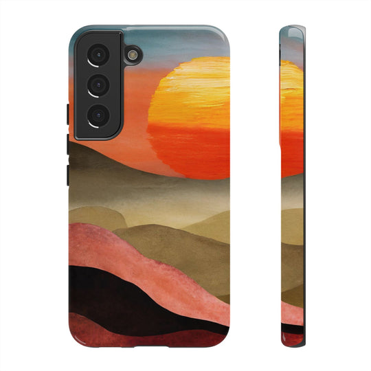 Artistic Sunset Tough Phone Case