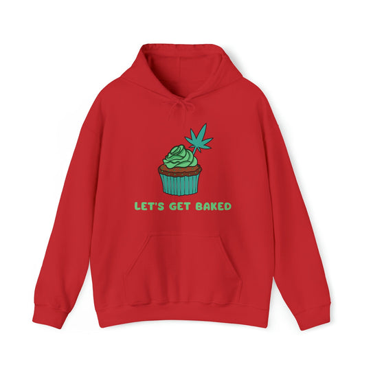 Let's Get Baked Cannabis Hoodie