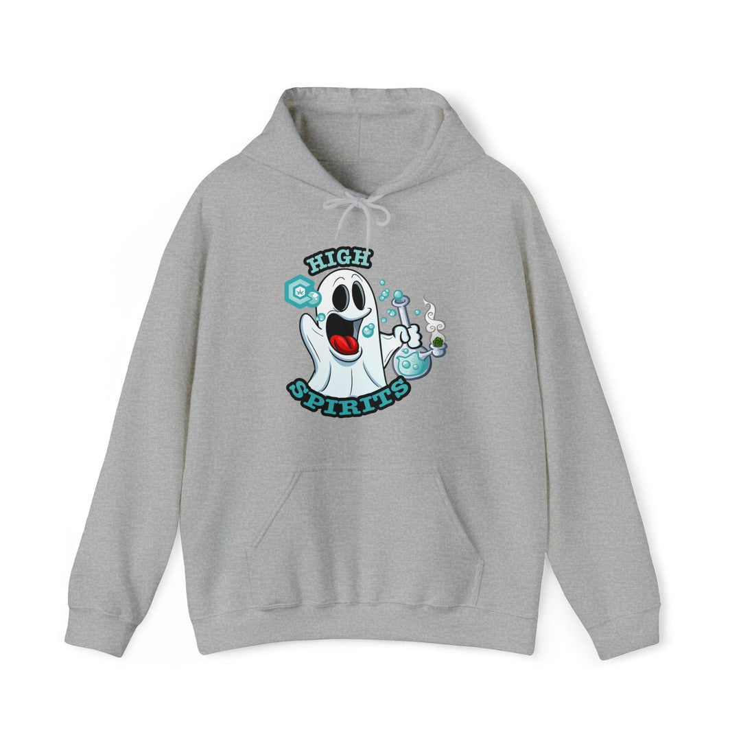 High Spirits Ghost with Bong Cannabis Hoodie