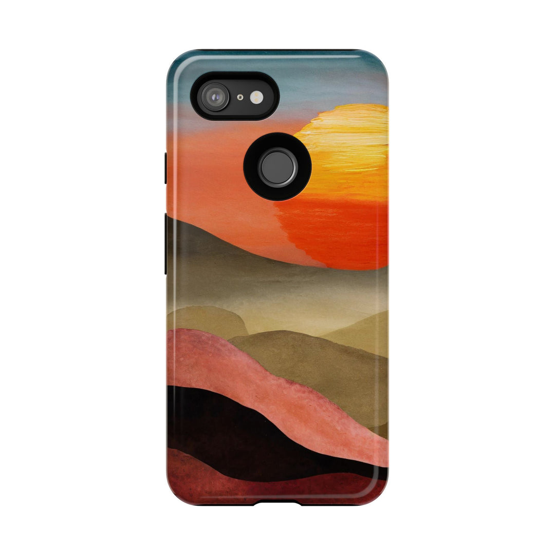 Artistic Sunset Tough Phone Case
