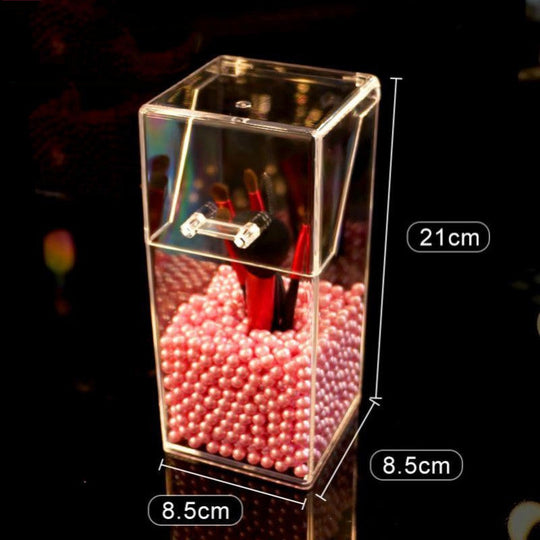 Desktop pen holder makeup brush storage bucket