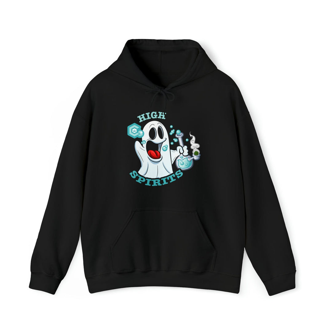 High Spirits Ghost with Bong Cannabis Hoodie