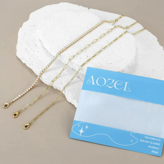 14K Gold/Sterling Silver Plated Cuban Link Anklet for Women – Waterproof, Plus Size, 9-12 Inch