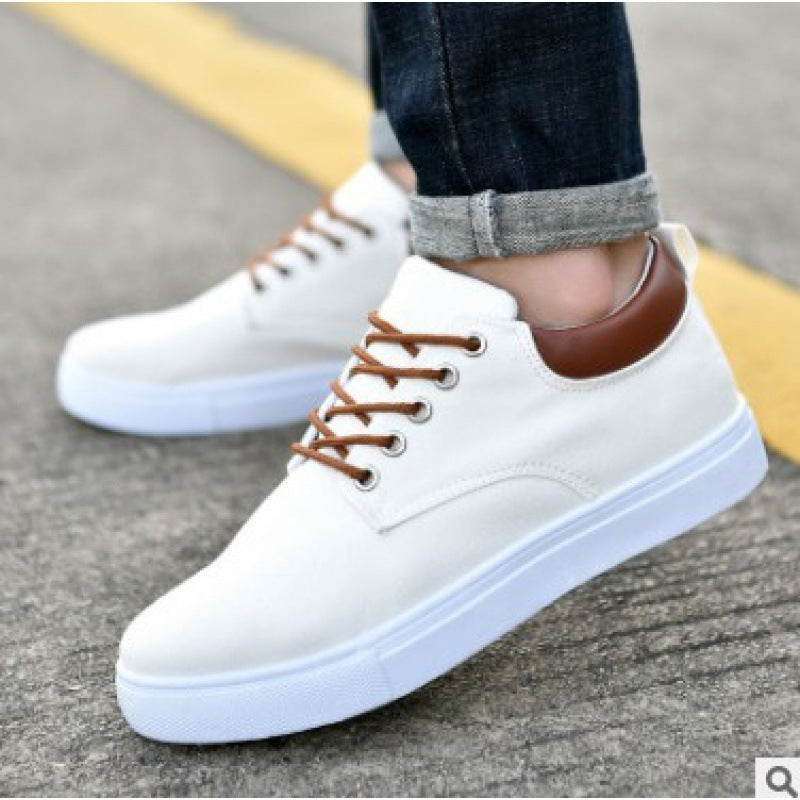 Korean Breathable Men's Casual Canvas Sport Shoes Sneakers