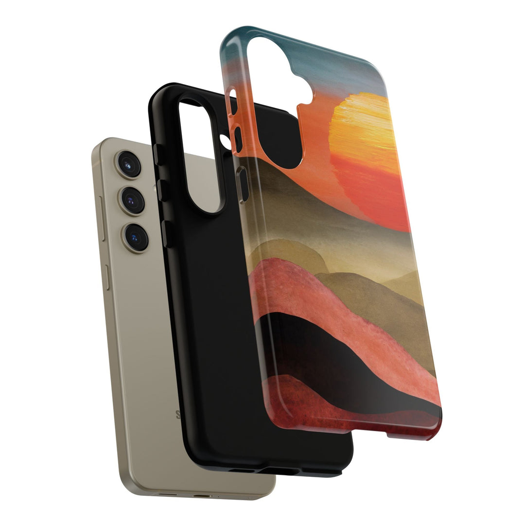 Artistic Sunset Tough Phone Case