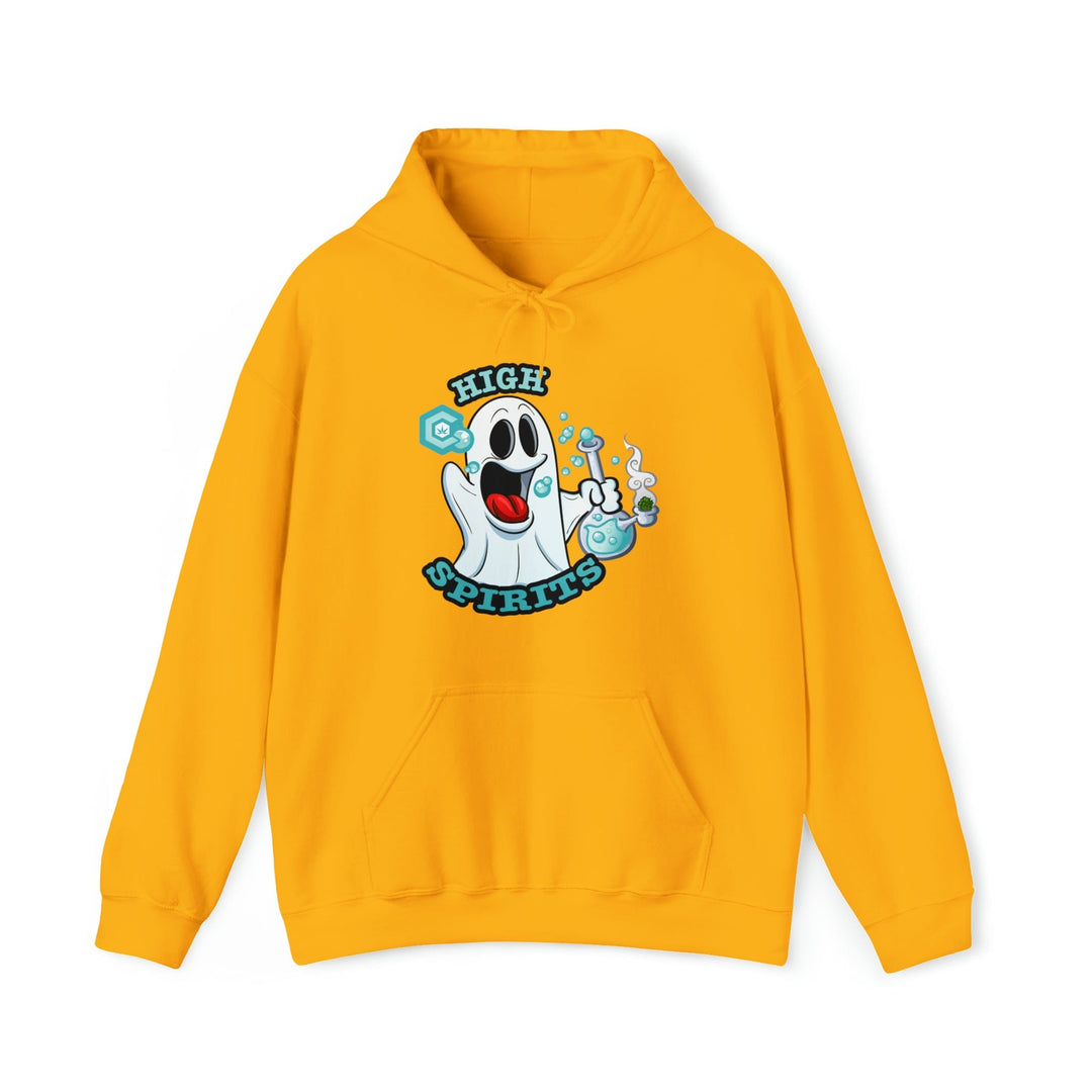 High Spirits Ghost with Bong Cannabis Hoodie