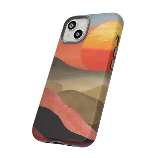 Artistic Sunset Tough Phone Case