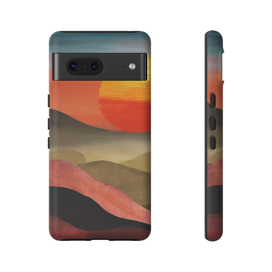 Artistic Sunset Tough Phone Case