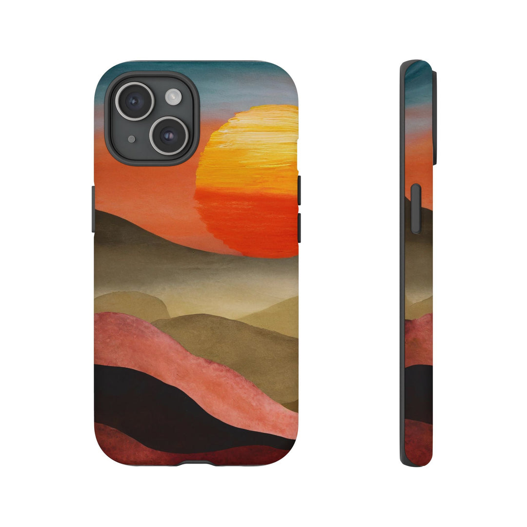 Artistic Sunset Tough Phone Case