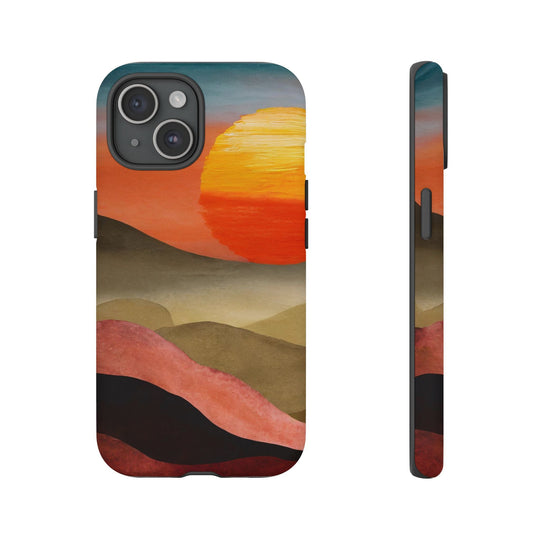Artistic Sunset Tough Phone Case