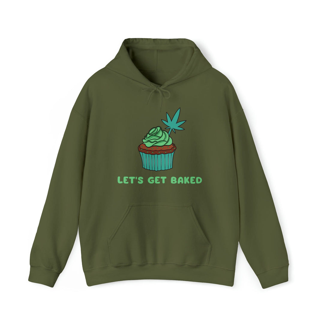 Let's Get Baked Cannabis Hoodie