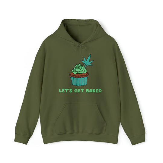 Let's Get Baked Cannabis Hoodie