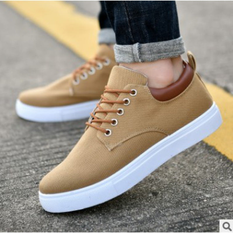Korean Breathable Men's Casual Canvas Sport Shoes Sneakers