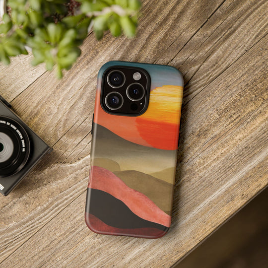 Artistic Sunset Tough Phone Case