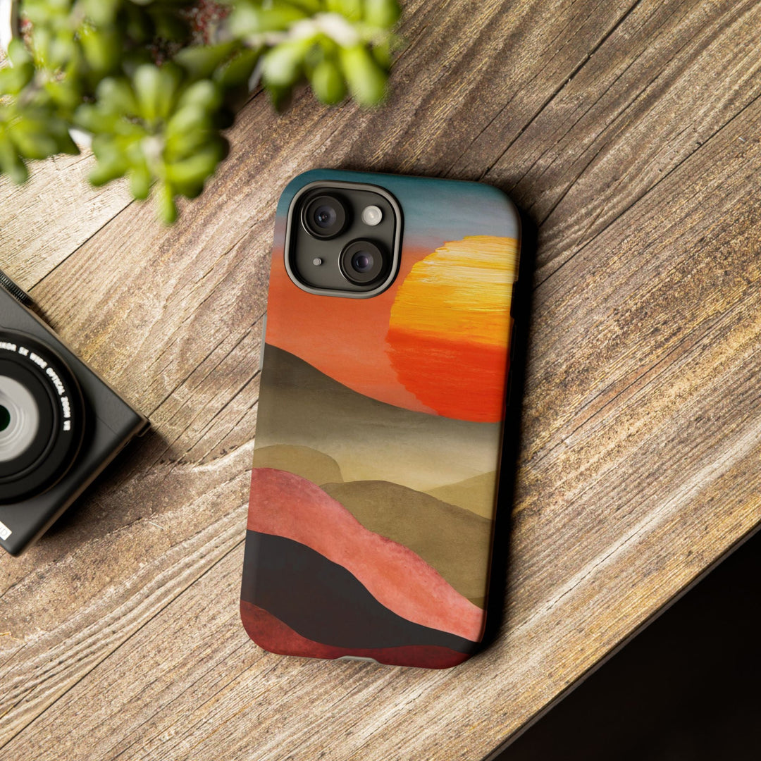 Artistic Sunset Tough Phone Case
