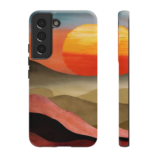 Artistic Sunset Tough Phone Case