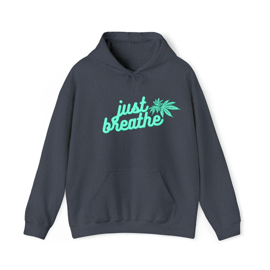 Just Breathe Cannabis Hoodie