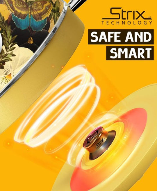 1.7L / 57.5 oz electric kettle food grade 304 stainless steel, instrument type dial thermometer flower watermark painting process fast boiling 1200W