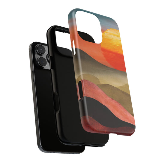 Artistic Sunset Tough Phone Case